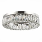 Люстра потолочная St Luce. SL1226.102.08. Rifrazio. 8х40 Вт, E14, 61,5х61,5х15 см, цвет никель - фото 301191589