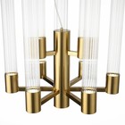 Люстра подвесная St Luce. SL1229.303.09. Terni. 9х5 Вт, GU10, 4000K, 55х55х80 см, цвет латунь - Фото 5