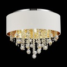 Светильник потолочный St Luce. SL1350.502.06. Lacchia. 6х40 Вт, E14, 50х50х42,5 см, цвет хром - Фото 2