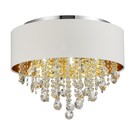 Светильник потолочный St Luce. SL1350.502.06. Lacchia. 6х40 Вт, E14, 50х50х42,5 см, цвет хром - фото 291664726