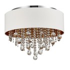 Светильник потолочный St Luce. SL1350.502.06. Lacchia. 6х40 Вт, E14, 50х50х42,5 см, цвет хром - Фото 6