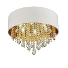 Светильник потолочный St Luce. SL1350.502.06. Lacchia. 6х40 Вт, E14, 50х50х42,5 см, цвет хром - Фото 9