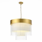 Люстра подвесная St Luce. SL1352.203.09. Aversa. 9х40 Вт, E14, 60х60х56 см, цвет золотистый - Фото 2