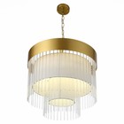 Люстра подвесная St Luce. SL1352.203.09. Aversa. 9х40 Вт, E14, 60х60х56 см, цвет золотистый - Фото 3