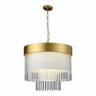 Люстра подвесная St Luce. SL1352.203.09. Aversa. 9х40 Вт, E14, 60х60х56 см, цвет золотистый - Фото 6