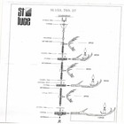 Люстра подвесная St Luce. SL153.703.27. Renna. 27х40 Вт, E14, 150х150х150 см, цвет светло-коричневый - Фото 13