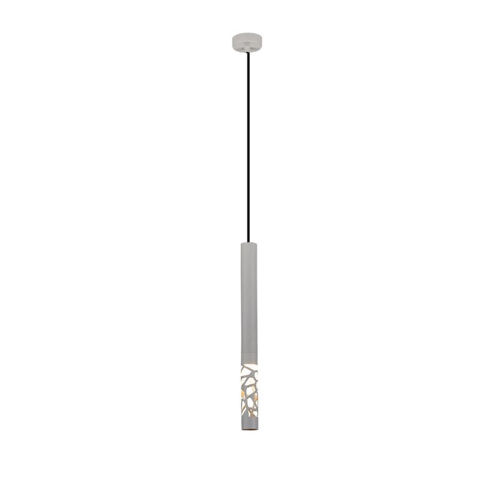 Светильник подвесной St Luce. SL1577.503.01. Fizorio. 1х5 Вт, LED, 3000K, 450 Lm, 8х8х61 см, цвет белый