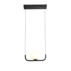 Светильник подвесной St Luce. SL1581.403.01. Botelli. 1х8 Вт, LED, 3200K, 552 Lm, 29,5х12,5 см, цвет чёрный - Фото 9