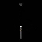 Светильник подвесной St Luce. SL1592.403.01. 1х6 Вт, LED, 3000K, 468 Lm, 9х9 см, цвет чёрный - Фото 2