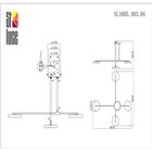 Светильник подвесной St Luce. SL1605.403.04. Farone. 4х8,5 Вт, LED, 3000K, 2400 Lm, 82х82 см, цвет чёрный - Фото 7