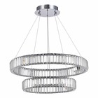 Люстра подвесная St Luce. SL1622.103.02. Tivoli. 1х70 Вт, LED, 4000K, 5950 Lm, 62х62х20 см, цвет хром - Фото 4