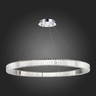 Люстра подвесная St Luce. SL1622.183.01. Tivoli. 1х52 Вт, LED, 4000K, 4420 Lm, 82х82х7,6 см, цвет хром - Фото 3