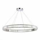 Люстра подвесная St Luce. SL1622.183.01. Tivoli. 1х52 Вт, LED, 4000K, 4420 Lm, 82х82х7,6 см, цвет хром - Фото 1