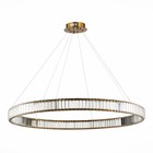 Люстра подвесная St Luce. SL1622.313.01. Tivoli. 1х68 Вт, LED, 4000K, 5780 Lm, 102х102 см, цвет латунь 9839471 - фото 312946046