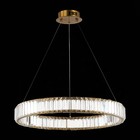 Люстра подвесная St Luce. SL1622.363.01. Tivoli. 1х40 Вт, LED, 4000K, 3400 Lm, 62х62х7,6 см, цвет латунь - Фото 4