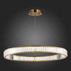 Люстра подвесная St Luce. SL1622.383.01. Tivoli. 1х52 Вт, LED, 4000K, 4420 Lm, 82х82х7,6 см, цвет латунь - Фото 3