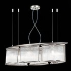 Люстра подвесная St Luce. SL1627.103.06. Velletri. 6х40 Вт, E14, 89х33х24 см, цвет хром - Фото 2