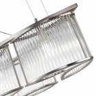 Люстра подвесная St Luce. SL1627.103.06. Velletri. 6х40 Вт, E14, 89х33х24 см, цвет хром - Фото 5