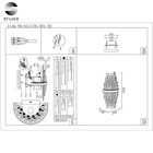 Бра St Luce. SL1628.301.02. Teramo. 2х40 Вт, E14, 20х43 см, цвет латунь - Фото 7