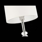 Прикроватная лампа St Luce. SL1751.104.01. Enita. 1х60 Вт, E27, 30х30х60 см, цвет никель - Фото 7