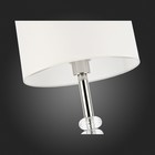 Прикроватная лампа St Luce. SL1751.104.01. Enita. 1х60 Вт, E27, 30х30х60 см, цвет никель - Фото 8