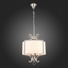 Люстра подвесная St Luce. SL1754.103.05. Diolla. 5х40 Вт, E14, 45х45х53 см, цвет никель - Фото 3