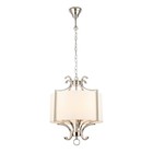 Люстра подвесная St Luce. SL1754.103.05. Diolla. 5х40 Вт, E14, 45х45х53 см, цвет никель - Фото 1