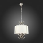 Люстра подвесная St Luce. SL1754.103.05. Diolla. 5х40 Вт, E14, 45х45х53 см, цвет никель - Фото 5