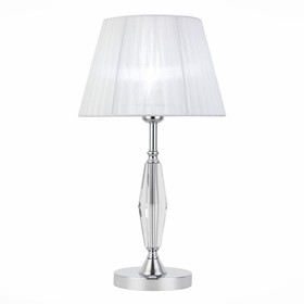 Прикроватная лампа St Luce. SL1756.104.01. Bello. 1х40 Вт, E27, 30х30х52 см, цвет хром