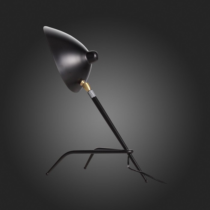 Прикроватная лампа St Luce. SL305.404.01. Spruzzo. 1х60 Вт, E27, 38х30х53 см, цвет чёрный - фото 1884232846
