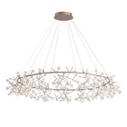 Люстра подвесная St Luce. SL379.203.324. Rafina. 324х0,5 Вт, LED, 3500K, 11178 Lm, 210х210 см, цвет медный - Фото 6