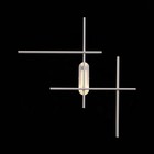 Светильник настенный St Luce. SL394.501.04. Basoni. 4х9 Вт, LED, 4000K, 2100 Lm, 75,5х70,5 см, цвет белый - Фото 2