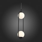 Подвес St Luce. SL395.403.02. Donolo. 2х8 Вт, LED, 4000K, 1248 Lm, 13х16,5х60 см, цвет чёрный - Фото 6