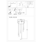 Светильник подвесной St Luce. SL405.103.06. Bochie. 6х7 Вт, LED, 3000K, 2100 Lm, 35х35 см, цвет хром - Фото 7