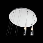 Светильник подвесной St Luce. SL405.103.10. Bochie. 10х7 Вт, LED, 3000K, 3500 Lm, 45х45 см, цвет хром - Фото 7