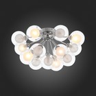 Люстра потолочная St Luce. SL431.102.15. Dualita. 15х5 Вт, G9, 4000K, 3420 Lm, 45х45х25 см, цвет хром - Фото 8