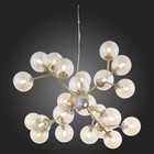 Люстра подвесная St Luce. SL438.203.24. Pallеre. 24х5 Вт, G9, 4000K, 65х65 см, цвет золотистый - Фото 3