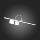 Подсветка для картин St Luce. SL444.101.01. 1х12 Вт, LED, 4000K, 570 Lm, 60х14,5 см, цвет хром - Фото 5