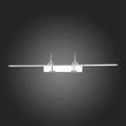 Подсветка для картин St Luce. SL444.111.01. 1х18 Вт, LED, 4000K, 900 Lm, 80х14,5 см, цвет хром - Фото 3