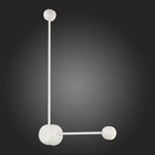 Светильник настенный St Luce. SL6003.501.02. 2х4 Вт, LED, 4000K, 480 Lm, 70х40 см, цвет белый - Фото 3
