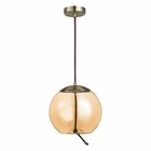 Люстра подвесная St Luce. SL6108.313.01. Ozzio. 1х10 Вт, LED, 3000K, 500 Lm, 30х30х30 см, цвет бронза - Фото 4