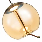 Люстра подвесная St Luce. SL6108.313.01. Ozzio. 1х10 Вт, LED, 3000K, 500 Lm, 30х30х30 см, цвет бронза - Фото 5