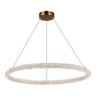 Люстра подвесная St Luce. SL6110.223.01. Avana. 1х45 Вт, LED, 3000-6500K, 3375 Lm, 80х80х20 см, цвет золотистый - Фото 5