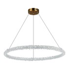 Люстра подвесная St Luce. SL6110.223.01. Avana. 1х45 Вт, LED, 3000-6500K, 3375 Lm, 80х80х20 см, цвет золотистый - Фото 6