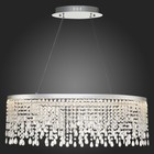 Люстра подвесная St Luce. SL6201.103.37. Vega. 1х37 Вт, LED, 3000K/4000K/6000K, 3145 Lm, 80х35х27 см, цвет серебристый - Фото 3