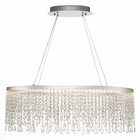 Люстра подвесная St Luce. SL6201.103.37. Vega. 1х37 Вт, LED, 3000K/4000K/6000K, 3145 Lm, 80х35х27 см, цвет серебристый - Фото 1