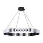 Люстра подвесная St Luce. SL6203.403.50. Estense. 1х50 Вт, LED, 3000K, 4000 Lm, 80х80х30 см, цвет чёрный - Фото 4