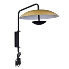 Бра St Luce. SL6502.201.01. Armonico. 1х8 Вт, LED, 3000K, 640 Lm, 35х42 см, цвет золотистый, черный - Фото 4