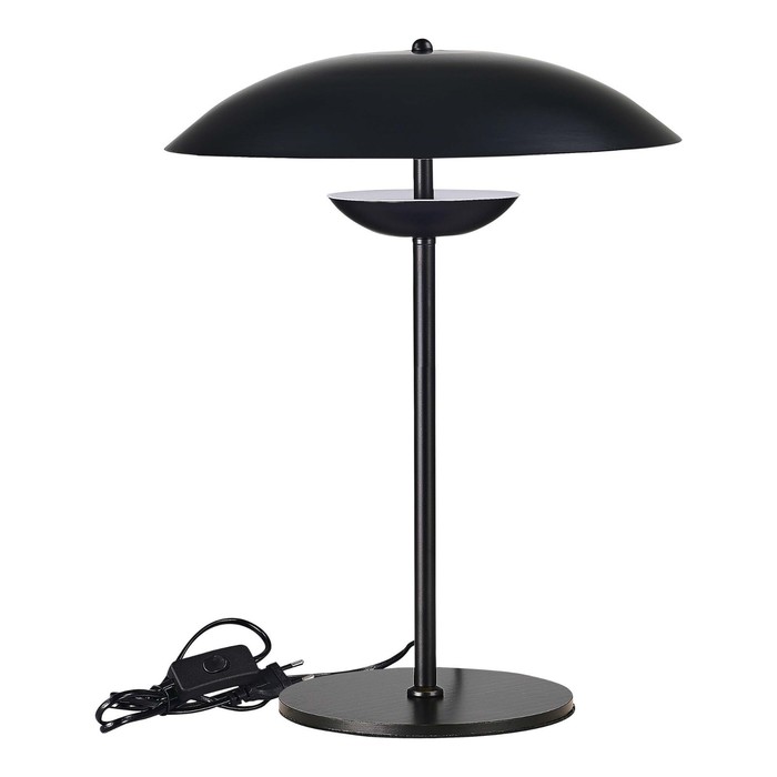 Прикроватная лампа St Luce. SL6502.404.01. Armonico. 1х12 Вт, LED, 3000K, 960 Lm, 35х35х45 см, цвет чёрный - фото 1906322453
