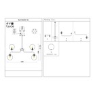 Светильник подвесной St Luce. SLE106203-06. Redjino. 6х5 Вт, G9 LED, 4000K, 66х66х35,5 см, цвет золотистый - Фото 7